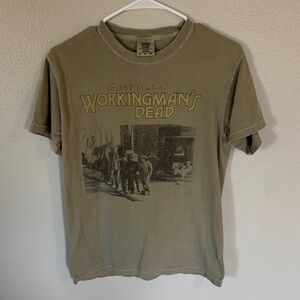 Grateful Dead Workingman's Dead Graphic Tee - Olive/Tan